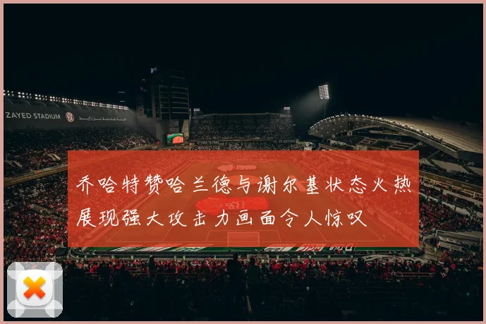 乔哈特赞哈兰德与谢尔基状态火热展现强大攻击力画面令人惊叹